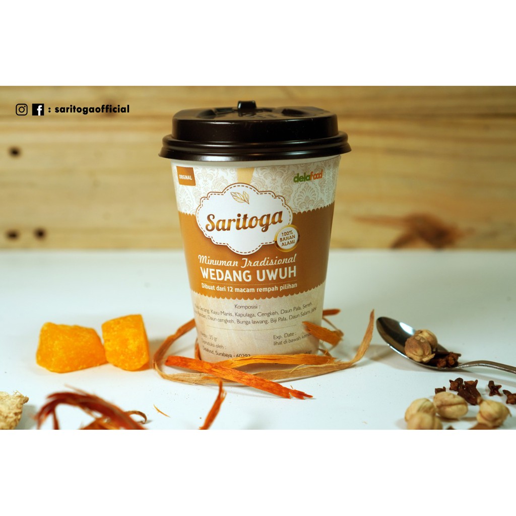 Jual Wedang Uwuh 'Saritoga' (Cup) | Shopee Indonesia