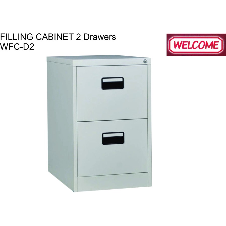 Jual Filling Kabinet Besi 2 Susun Laci / Cabinet Laci Dokumen Arsip ...