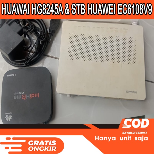Jual Huawei Hg8245a Gpon And Stb Shopee Indonesia 6623