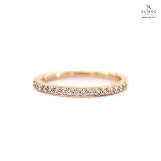 Xuping Cincin Emas Baris Cantik Aksesoris Wanita 0121210668