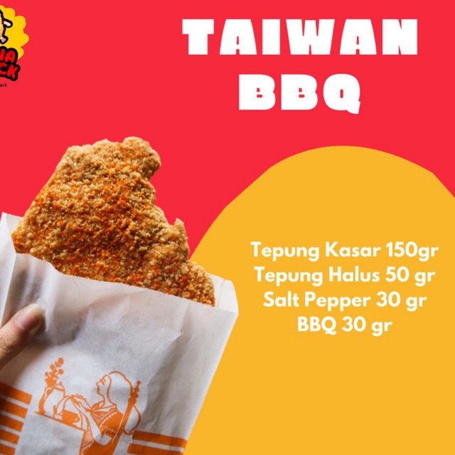 Jual TEPUNG SHILIN TAIWAN CRISPY CHICKEN - TEPUNG SHIHLIN RASA BARBEQUE ...