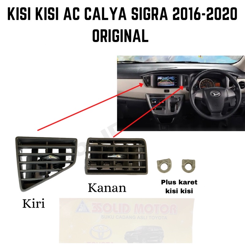 Jual Kisi Kisi Ac Calya Sigra 2016 2020 Original Shopee Indonesia 9619