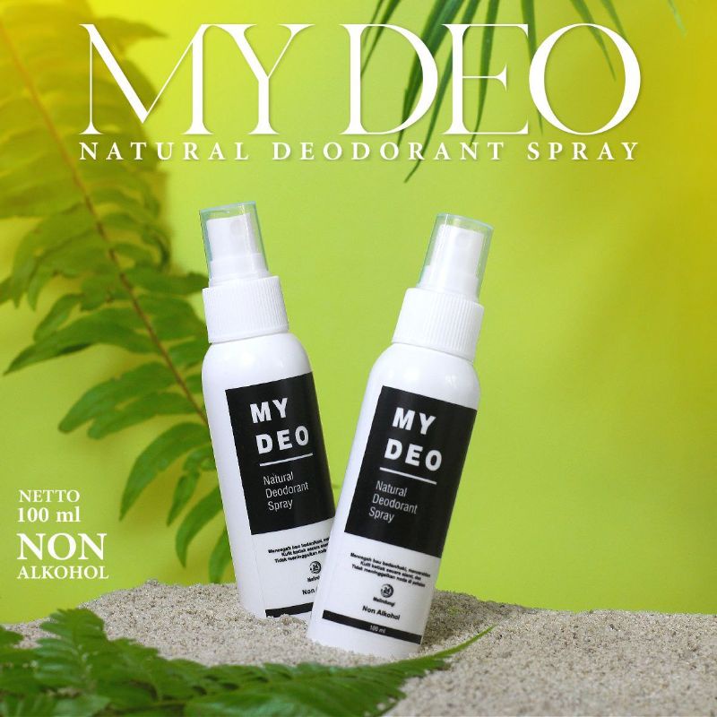 Jual MY DEO Deodorant spray tawas Non ALKOHOL Shopee Indonesia