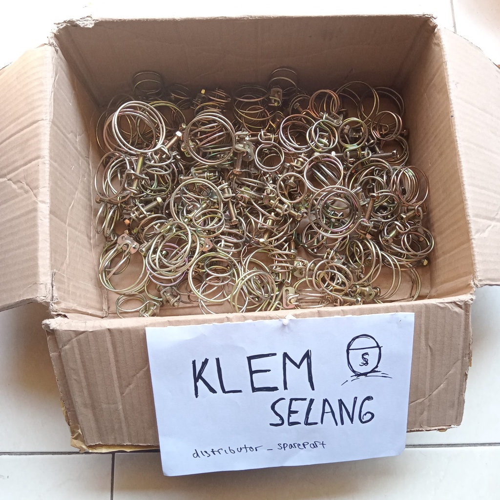 Jual Klem Selang Radiator Kawat Pengunci Ukuran 25 mm, 32 mm, 35 mm ...