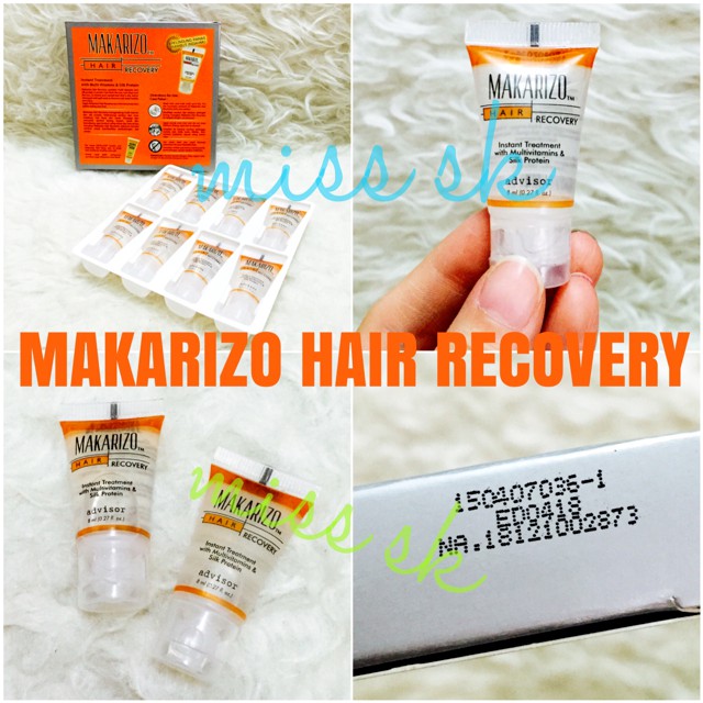 Jual MAKARIZO Hair Recovery 8 ml Original ( Vitamin Rambut ) | Shopee ...
