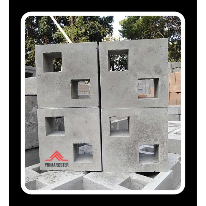 Jual Roster Beton / Roster Minimalis/ Roster Lubang 2 Diagonal ...