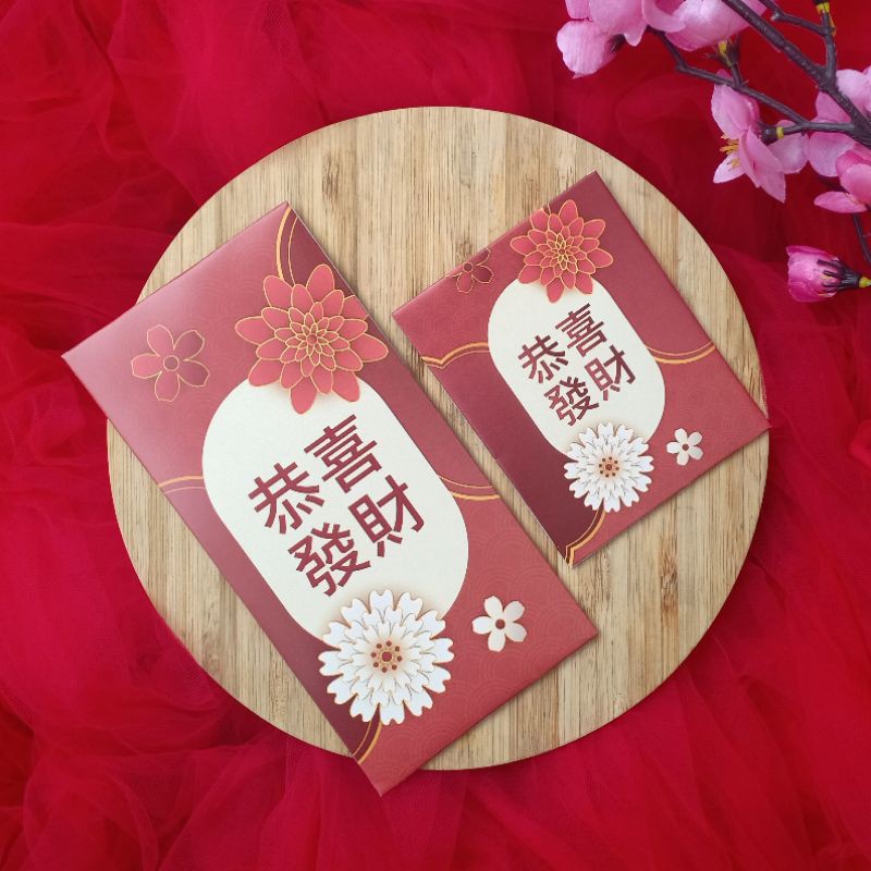 Jual Ready Stock Angpao Imlek Flower Shopee Indonesia