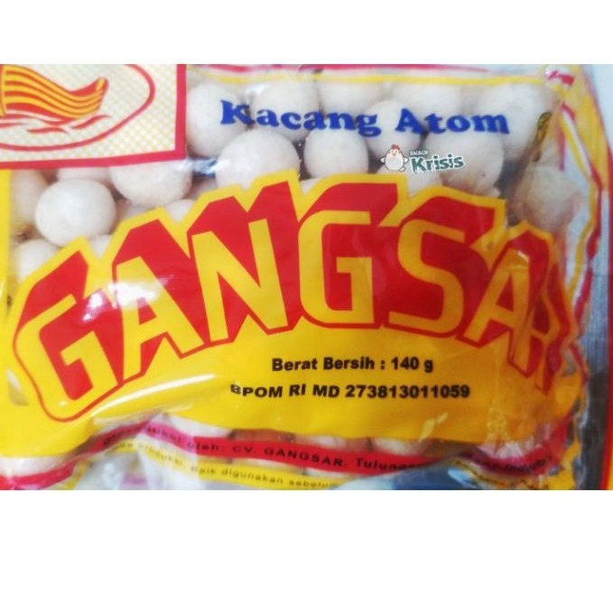 Jual TERMURAH KACANG ATOM GANGSAR ENAK RENYAH GURIH | Shopee Indonesia