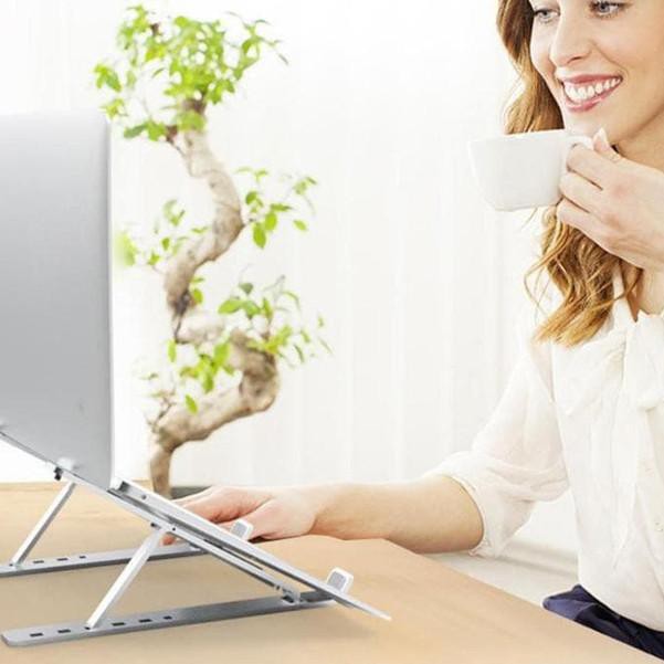 OneCut Adjustable Aluminium Laptop Stand With Heat Vent, 4-17 Inch - View #6