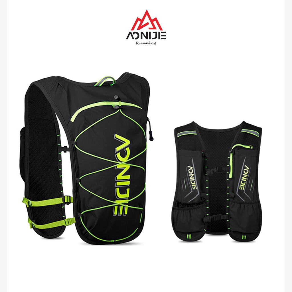 Jual Aonijie C9107 Hydration Backpack Vest 5L Trail Running - BLACK ...