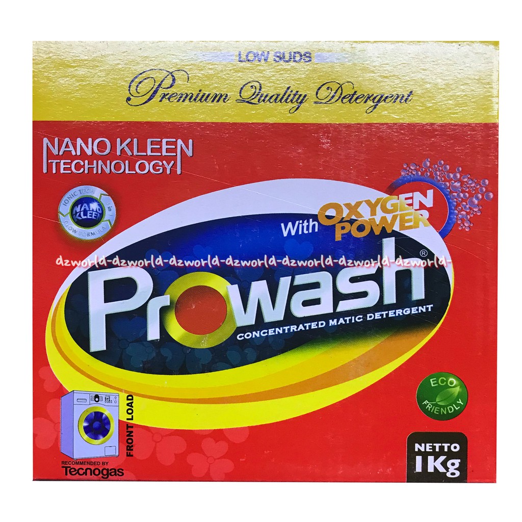 Jual Prowash 1kg Concentrated Matic Detergent 1 Kg Sabun Cuci Bubuk ...