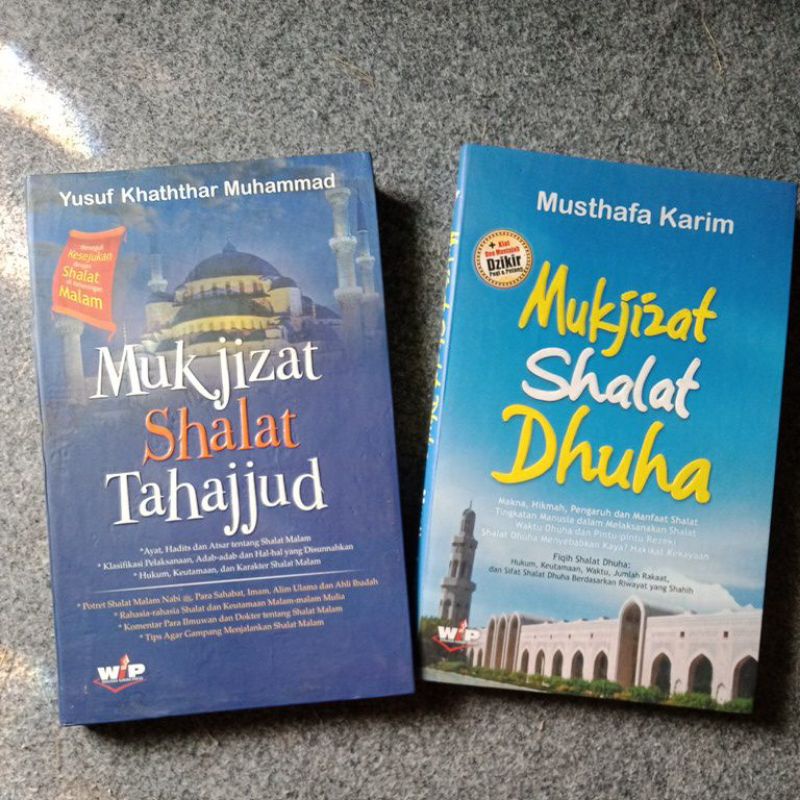 Jual BUKU MUKJIZAT SHALAT TAHAJUD DAN MUKJIZAT SHALAT DHUHA WIP BEKAS ...