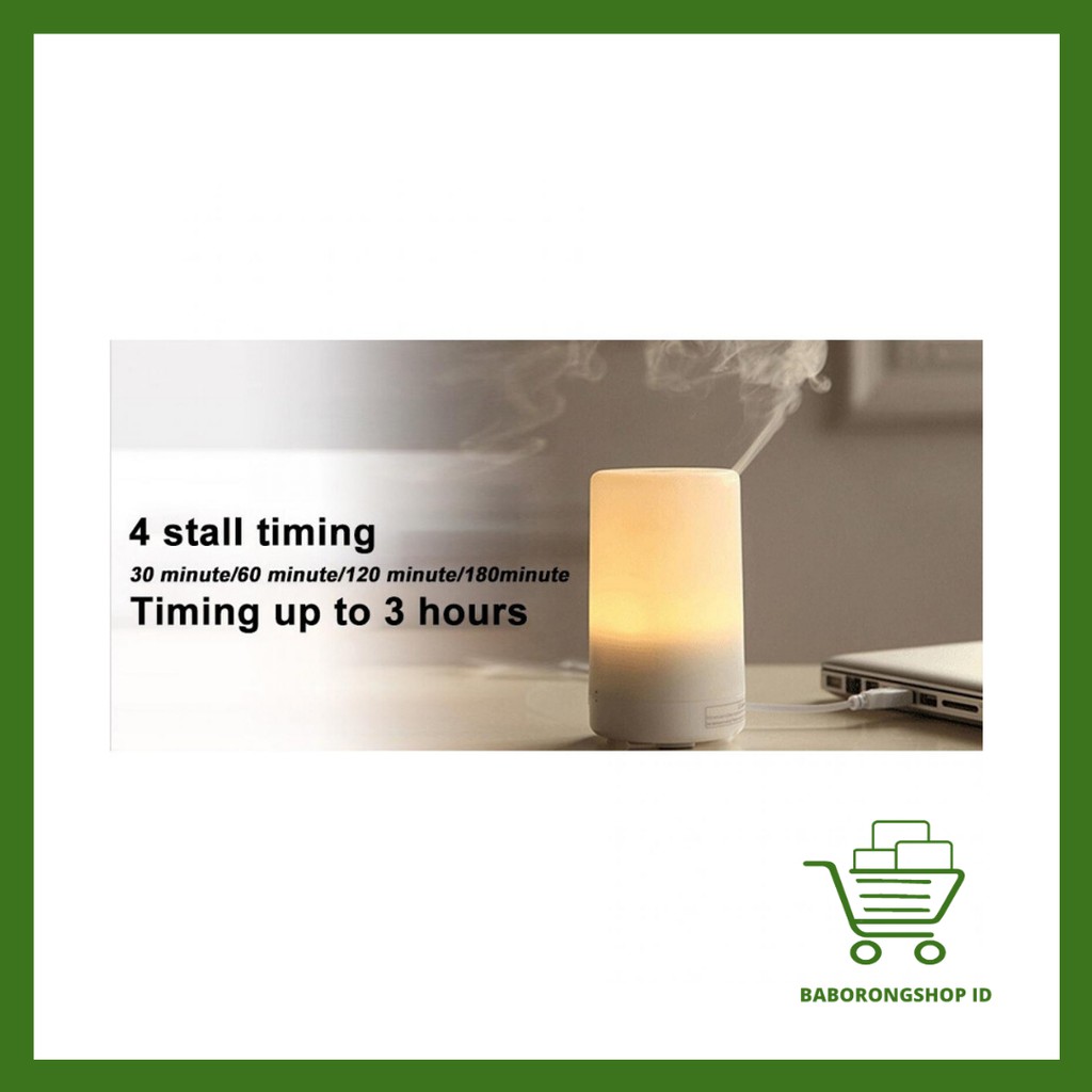 Jual Taffware Humidifier Diffuser Ultrasonic with RGB Lamp Pelembap ...