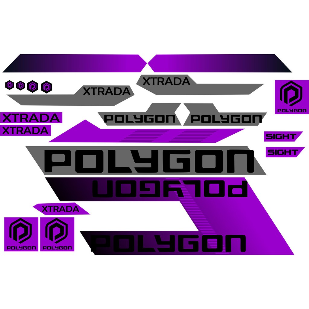 Jual stiker decal sepeda polygon strada sticker | Shopee Indonesia