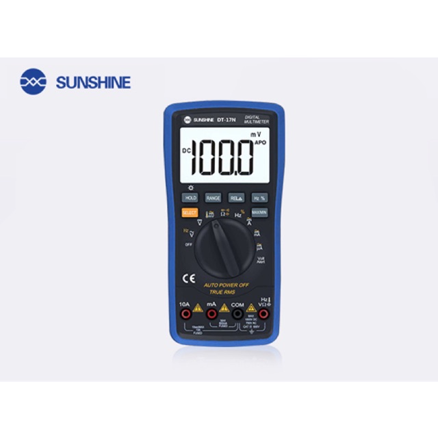 Jual MULTIMETER DIGITAL SUNSHINE DT-17N / MULTITESTER DIGITAL SUNSHINE ...