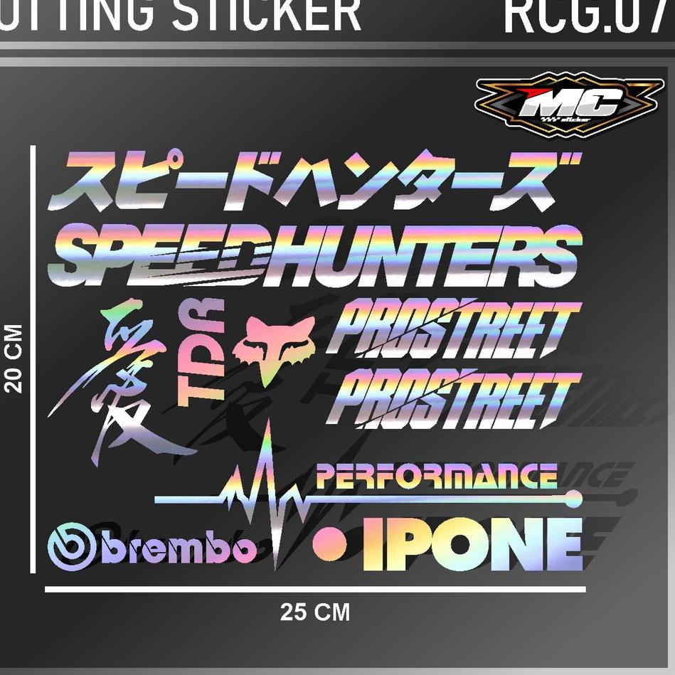 Jual Cutting Sticker Pack Sponsor Racing Isi 10 PAksesoris Motor ...