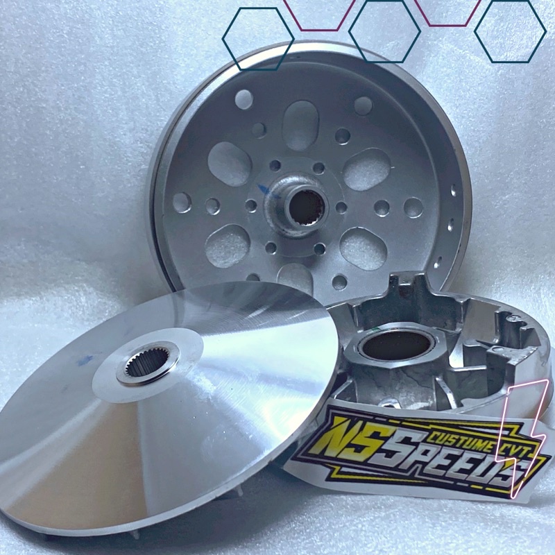 Jual pulley rumah roller vario 125 150 new old mangkok otomatis bolong