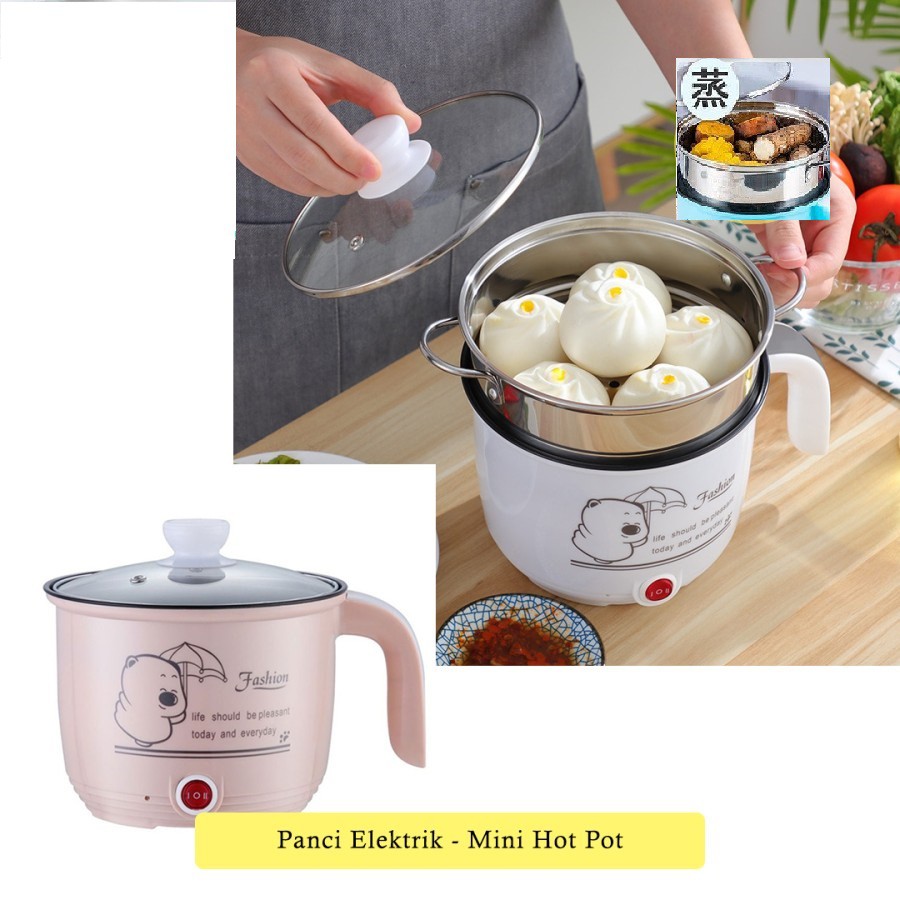 Jual Mini Rice Cooker Panci Masak Listrik Mini Serbaguna Panci Travel ...