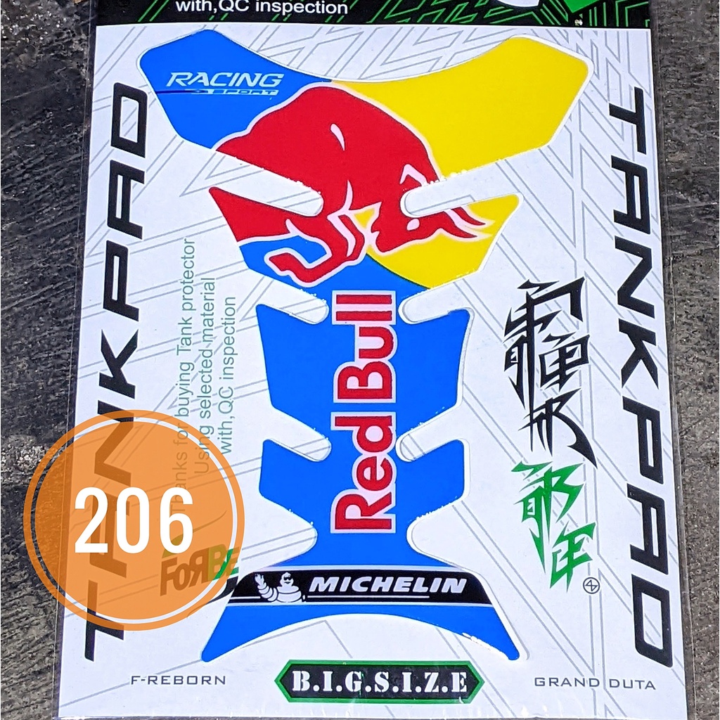 Jual Stiker Tangki Motor Universal - Sticker Timbul Tankpad | Shopee ...
