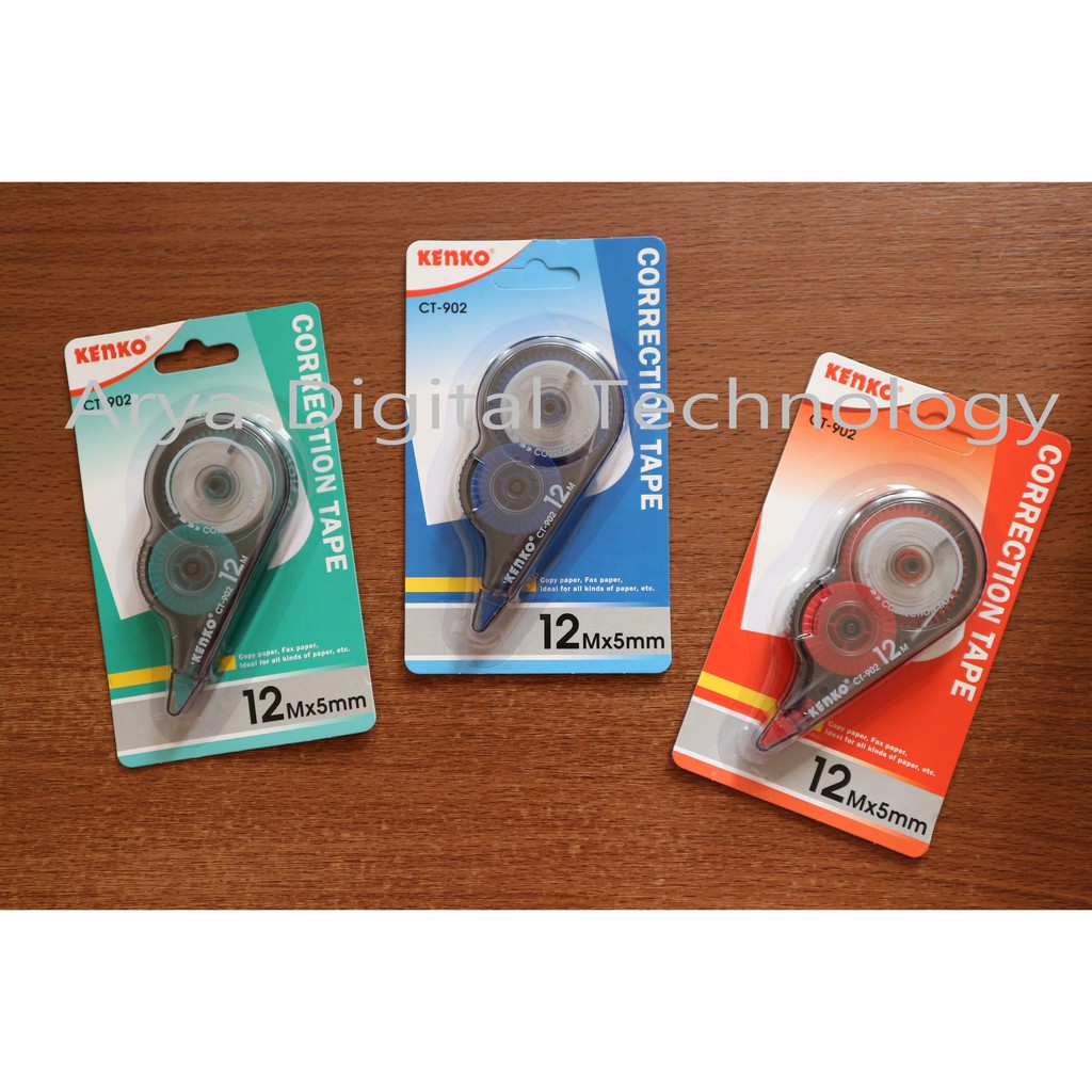 Jual Tip Ex Kertas Geser Garis Correction Tape Tipe X CT 902/902P Kenko