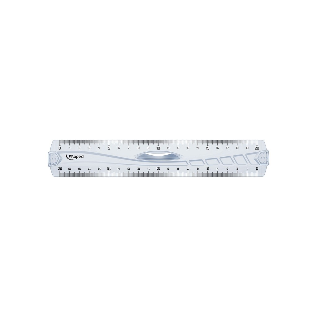 Jual MAPED Essentials Ruler W/ Handle 20 Cm | Shopee Indonesia