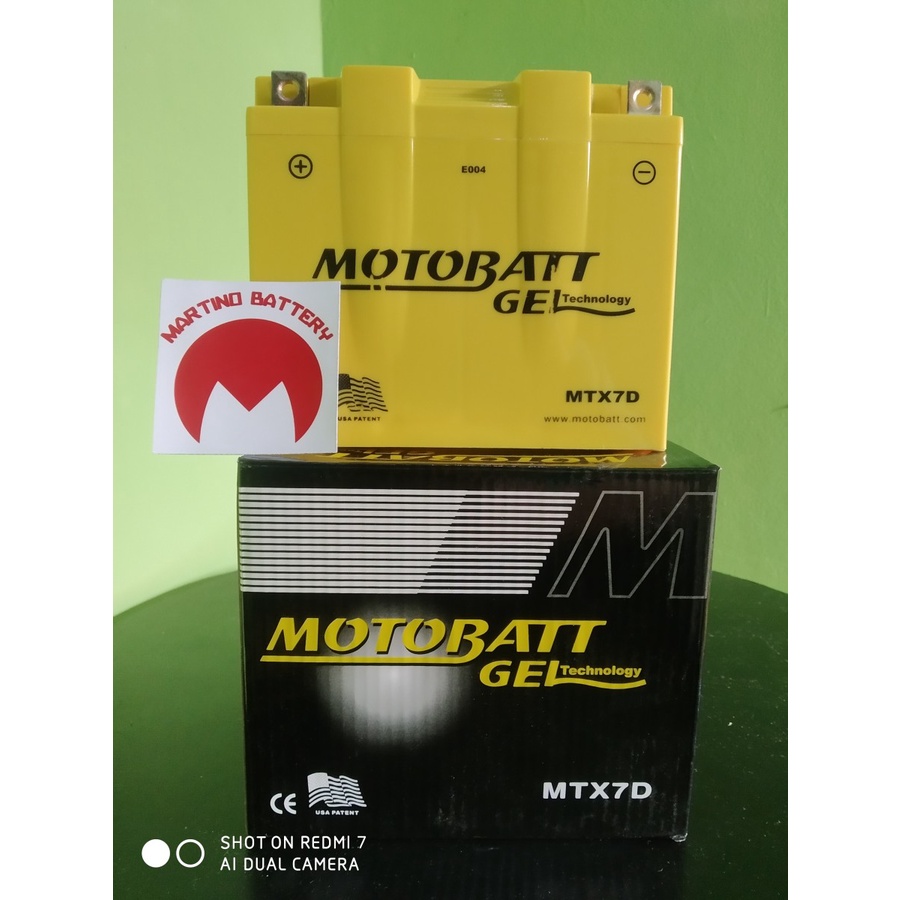 Jual Aki Motor Honda Tiger Yamaha Nouvo Scorpio Motobatt MTX7D | Shopee