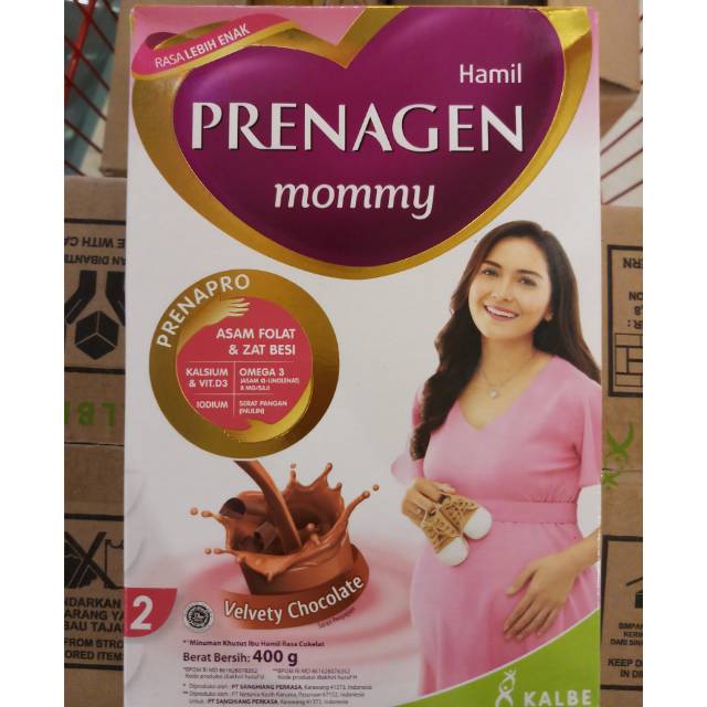 Jual Susu Ibu Hamil Prenagen Mommy Rasa Velvety Chocolate / Coklat isi
