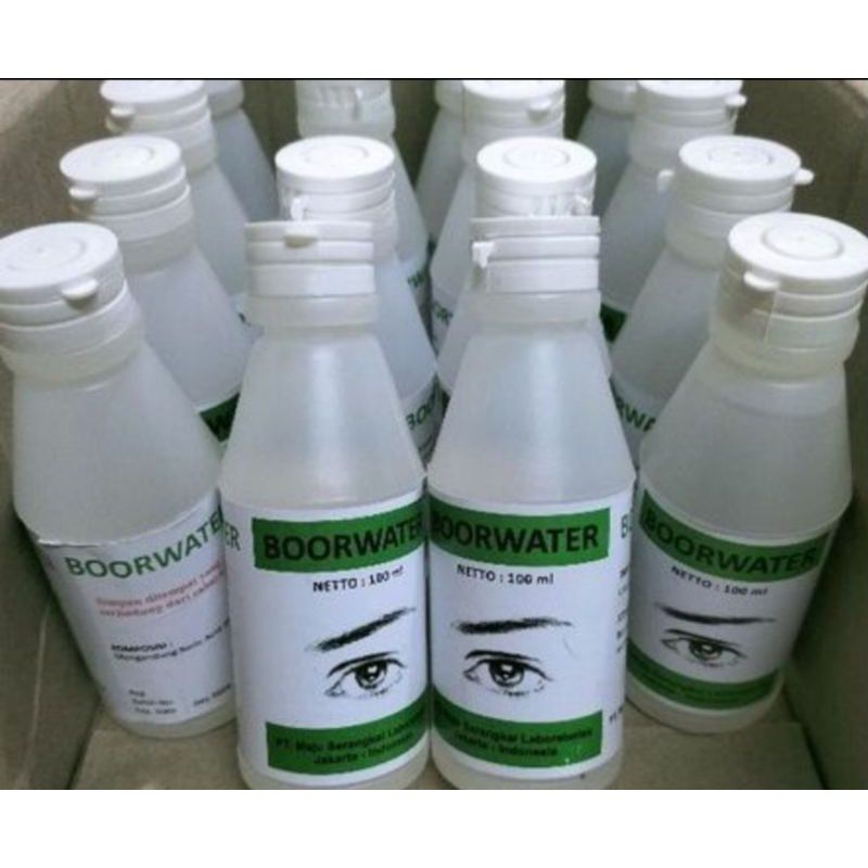 Jual Boorwater Pencuci Mata 100 Ml Shopee Indonesia