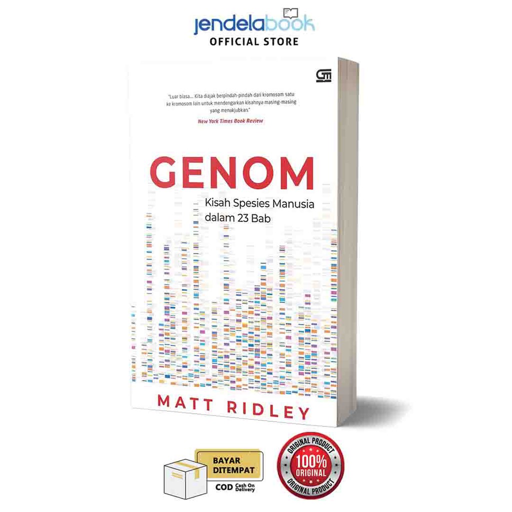 Jual Genom Kisah Spesies Manusia Dalam 23 Bab By Matt Ridley Bt ...
