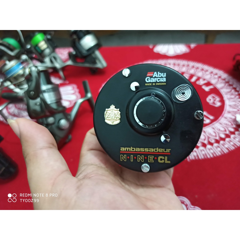 Jual Reel pancing OH Abugarcia Ambassadeur NINE CL Sweden | Shopee Indonesia