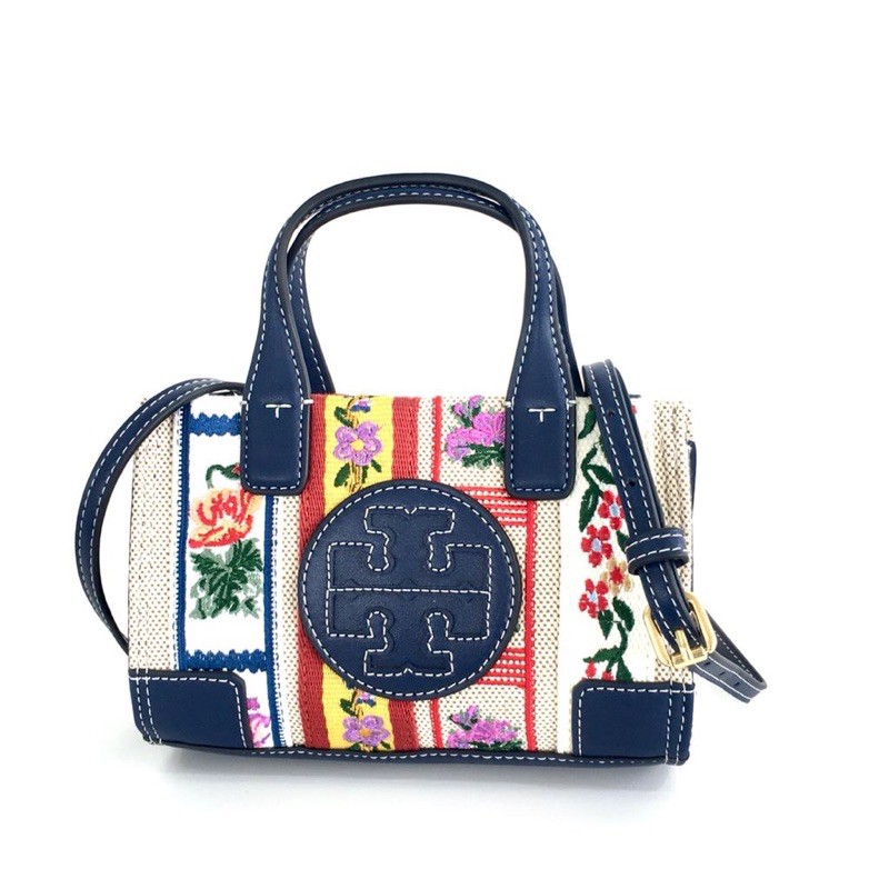 Ella webbing best sale patchwork tote