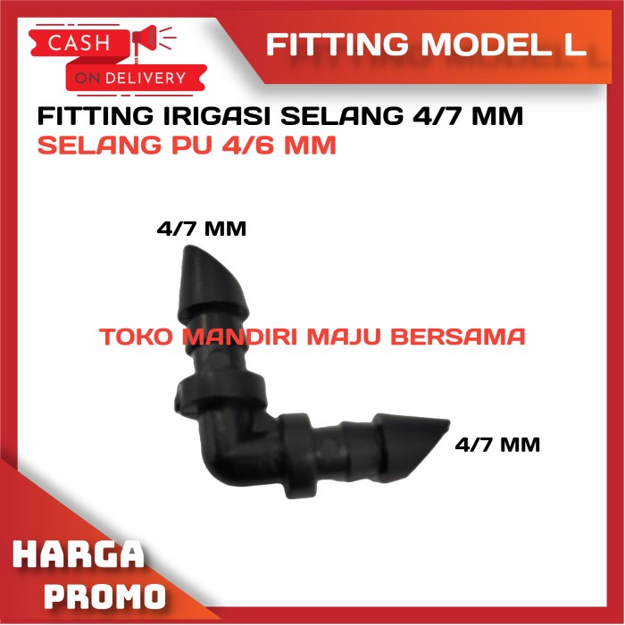 Jual Konektor Nepel Elbow Selang Mm Fitting Irigasi Shopee