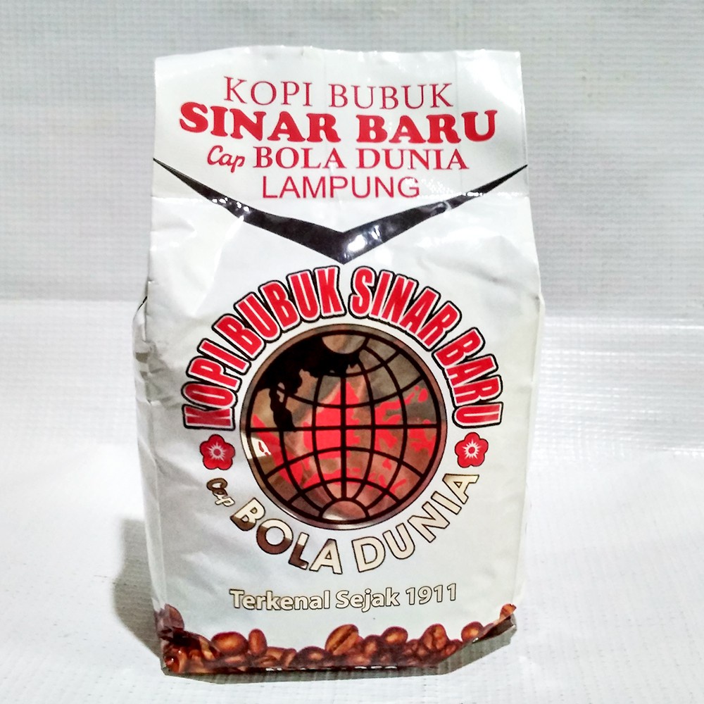 Jual Kopi Bubuk Robusta Bola Dunia 250 Gram Oleh Oleh Khas Lampung