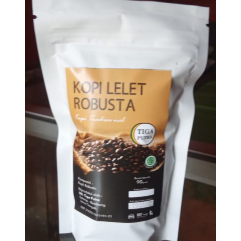 Jual Kopi Lelet Khas Rembang 100g Cap Tiga Putra Shopee Indonesia