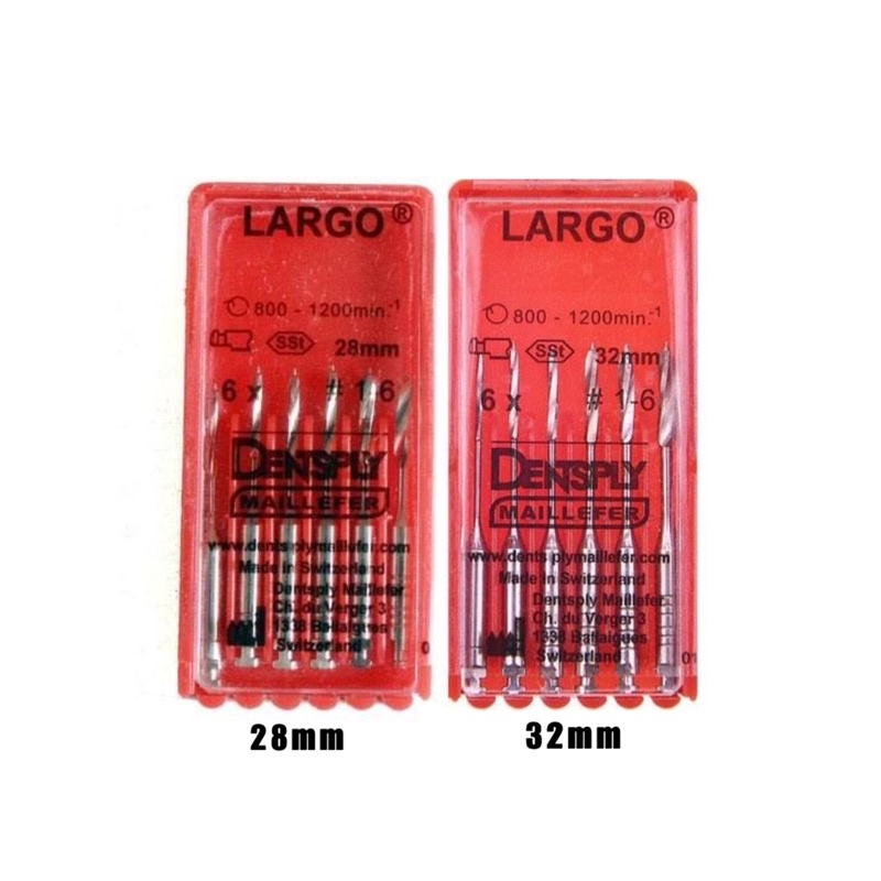 Jual Dental LARGO peeso reamer DENTSPLY peeso reamers 28mm 32mm 28 mm