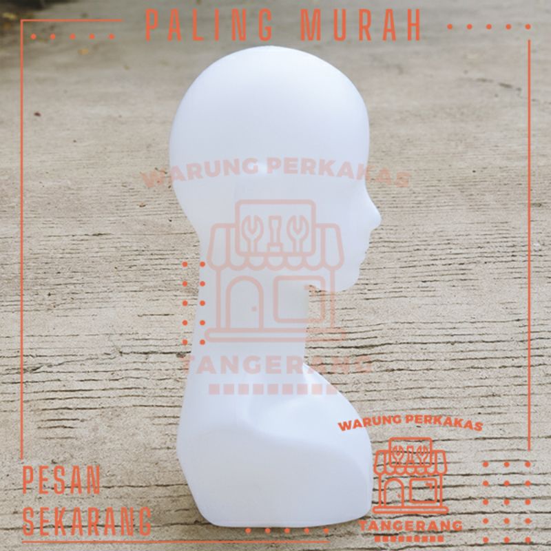 Jual Patung / Manekin Kepala Wanita Dewasa Tanpa Make Up / Display