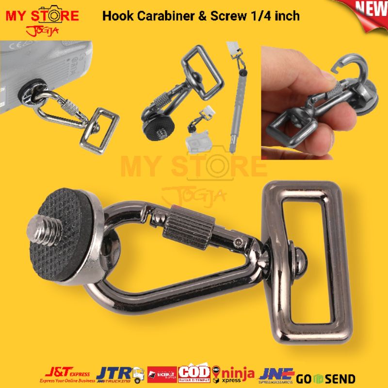 thumbnail image 2 of Yuly 1/4 Inch Camera Quick Release Screw Tripod Screw 2 of 9