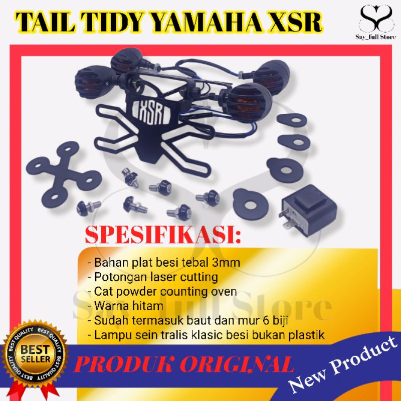 Jual Yamaha Xsr Tail Tidy Xsr Breket Nopol Xsr Dudukan Nopol Xsr Plus Shopee Indonesia