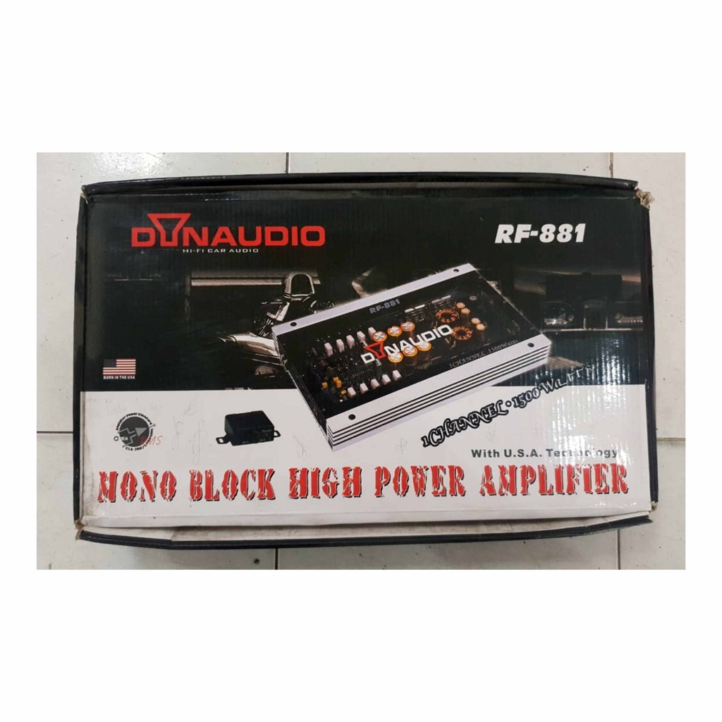 Jual Power Monoblock 1.500 Watt plus Bass Remote Control Set | Shopee ...