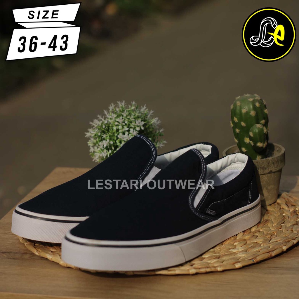 Ukuran vans slip on sale on