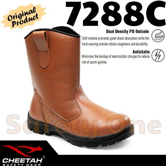 Jual termurah!! Cheetah 7288C - Sepatu Safety Shoes Boot Ergonomis