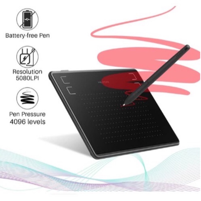 Jual [Bisa COD] Drawing Tablet Pen Huion Gambar PC Laptop/ Sketsa ...