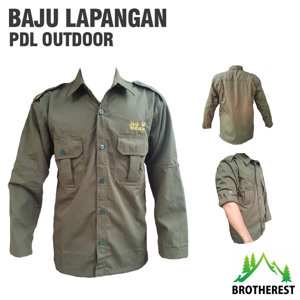 Jual Bisa Cod Kemeja Tactical Lengan Panjang Pria Kemeja Taktikal