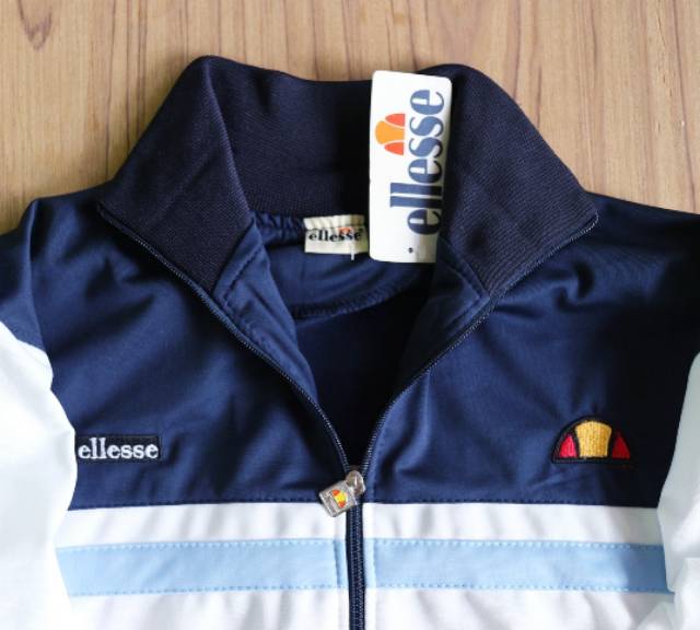 Jual Jaket Tracktop Ellesse Trasimeno Premium Full Sleting Shopee Indonesia