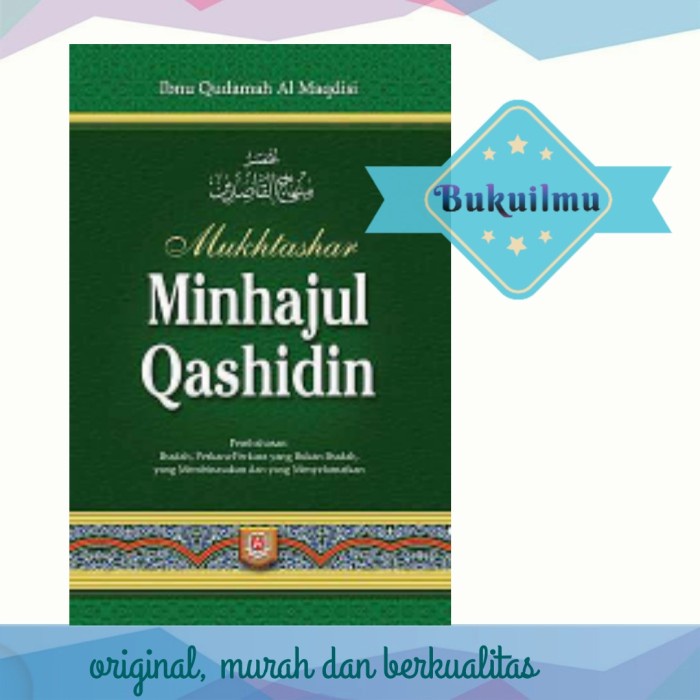 Jual Buku Mukhtasar Minhajul Qashidin. Imam Ibnu Qudamah. Pustaka Azzam ...