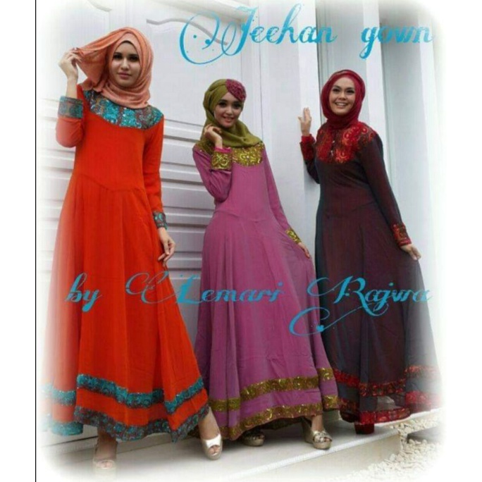 Jual new jeehan gown by lemari rajwa | Shopee Indonesia