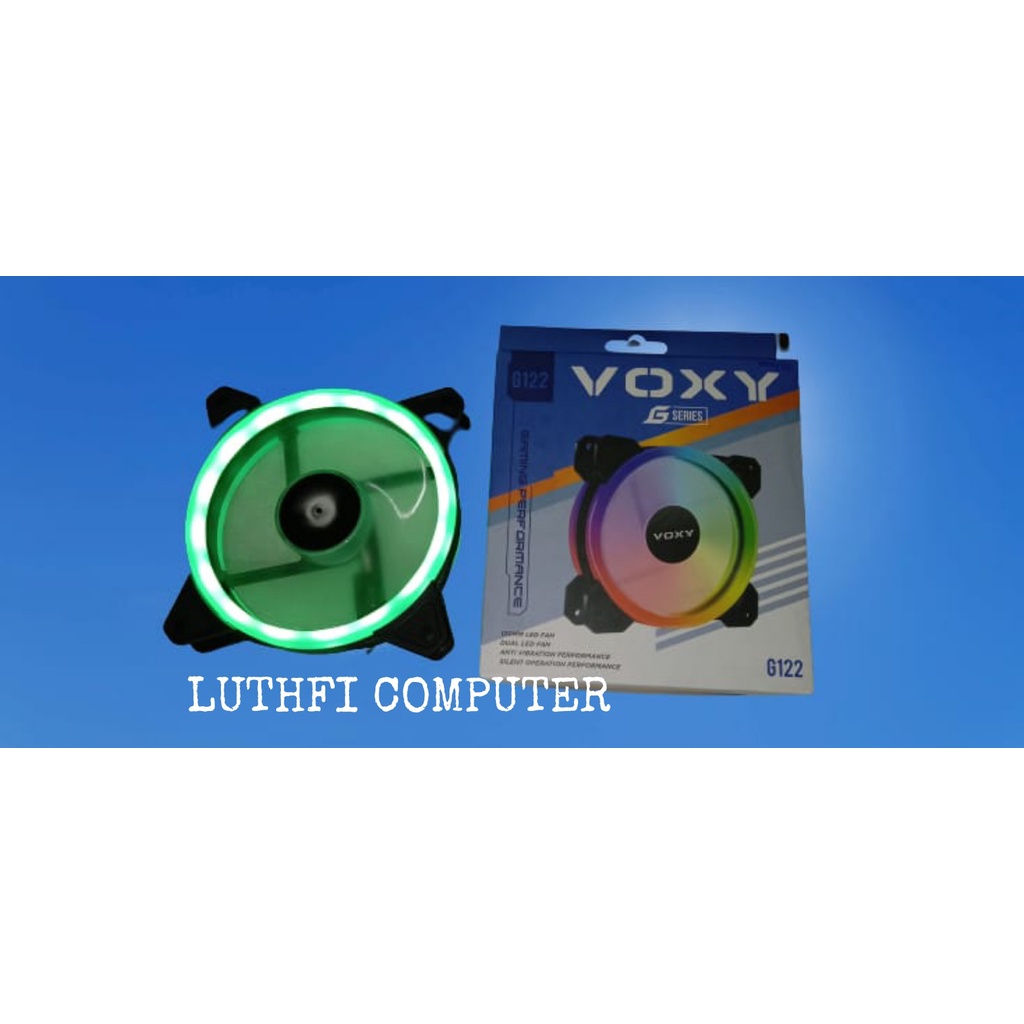 Jual VOXY G122 FAN CASING GAMING RGB RUNNING DAN VARIAN WARNA / KIPAS ...