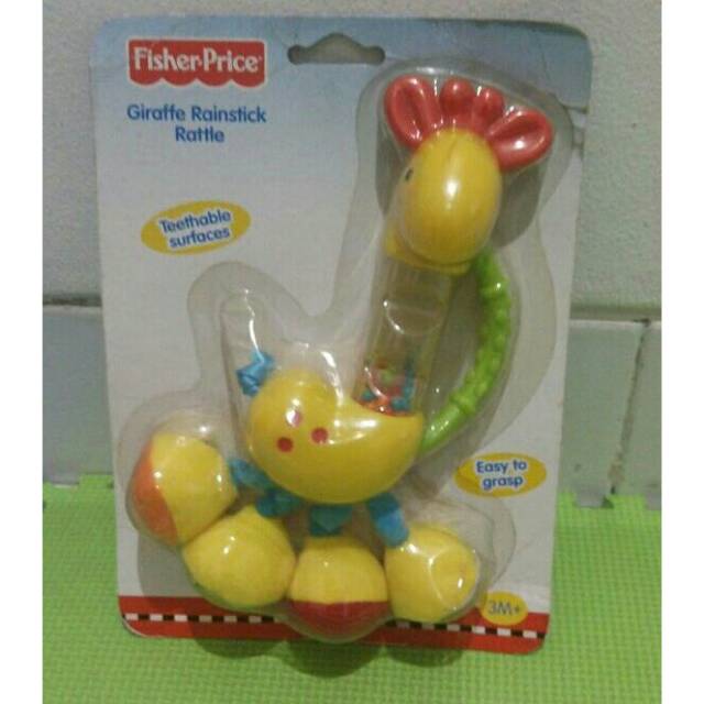 Jual Fisher Price Giraffe Rainstick Rattle Shopee Indonesia