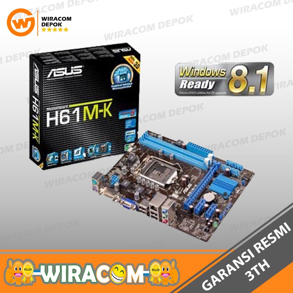Jual ASUS Motherboard H61MK LGA 1155 Shopee Indonesia