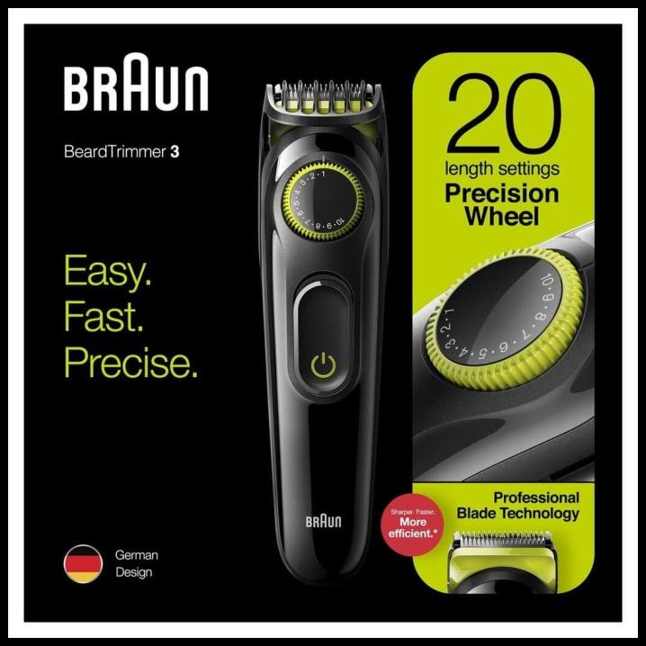 Jual Pencukur Bulu - Braun Beard Trimmer & Hair Clipper Bt3221 | Shopee ...